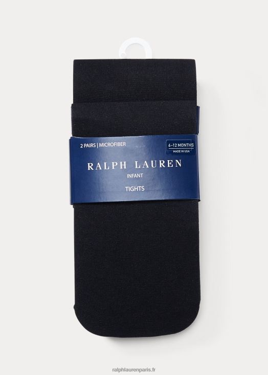 Lot de 2 collants 46T60T8059 bébé Ralph Lauren noir