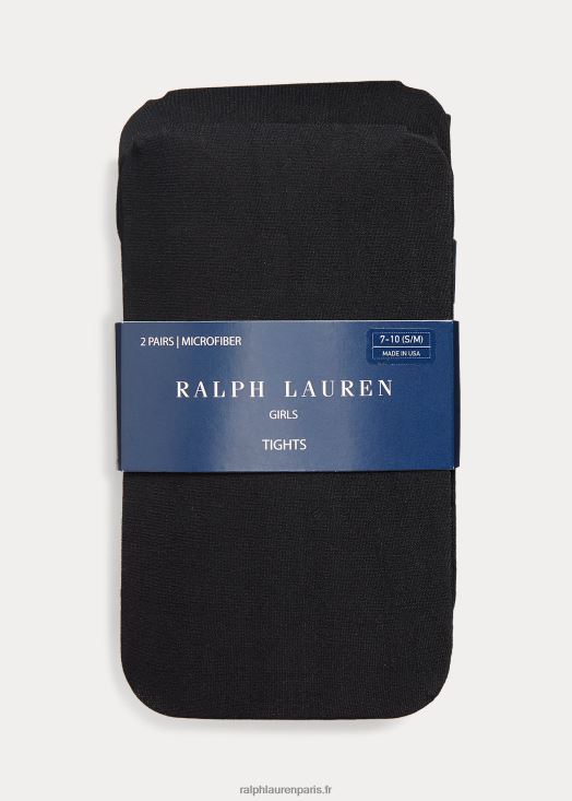 Lot de 2 collants 46T60T7254 enfants Ralph Lauren noir