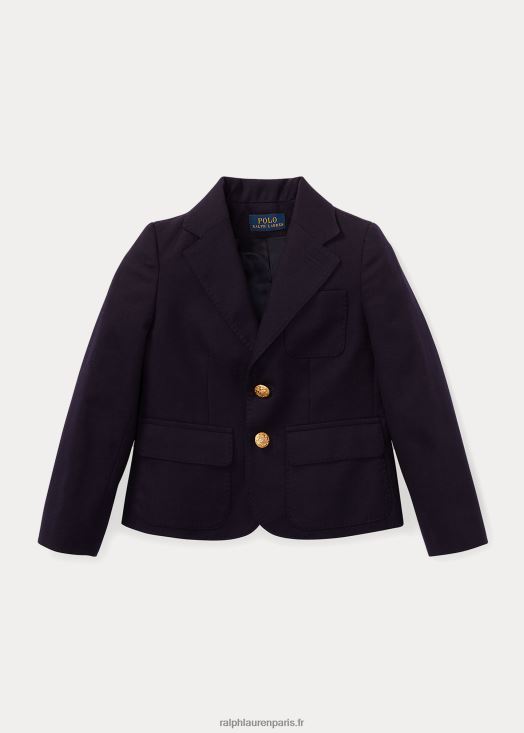 blazer en laine 46T60T6950 enfants Ralph Lauren marine de greenwich