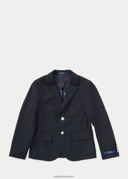 blazer en sergé stretch 46T60T6160 enfants Ralph Lauren marine