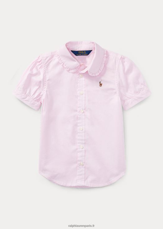 chemise oxford 46T60T6921 enfants Ralph Lauren rose