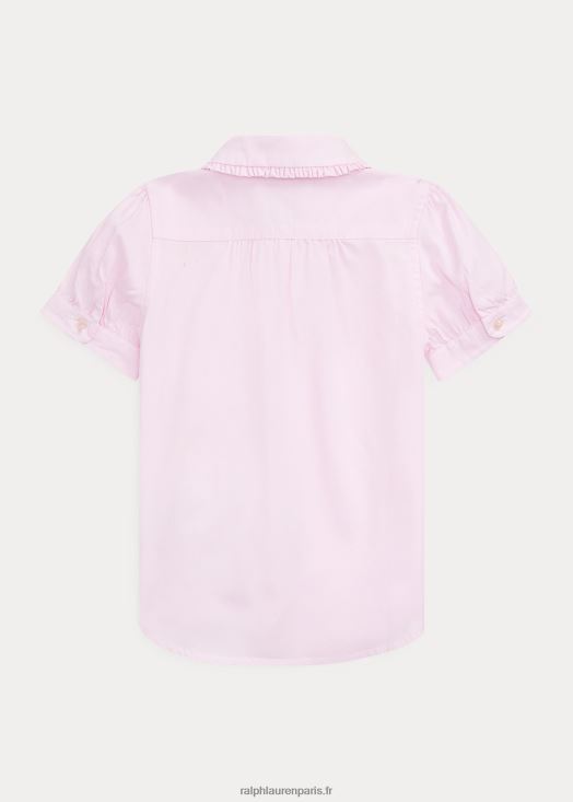 chemise oxford 46T60T6921 enfants Ralph Lauren rose