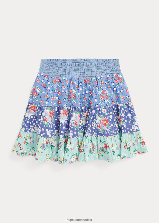 jupe en coton à fleurs 46T60T6840 enfants Ralph Lauren floral