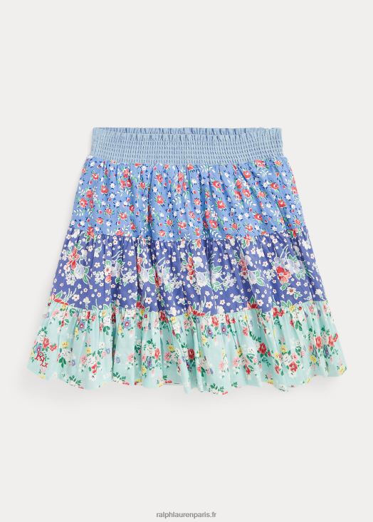 jupe en coton à fleurs 46T60T7074 enfants Ralph Lauren floral