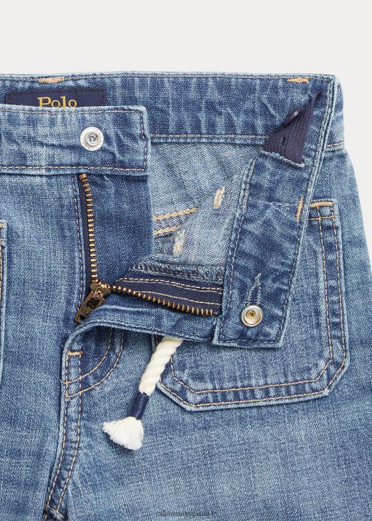 jean ample crop 46T60T7437 enfants Ralph Lauren lavage kraz