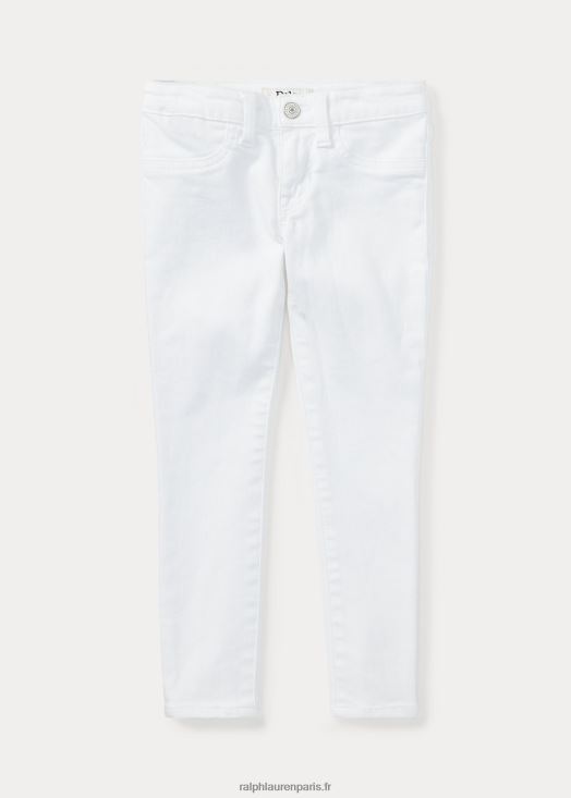 legging en jean aubrie 46T60T6883 enfants Ralph Lauren blanc