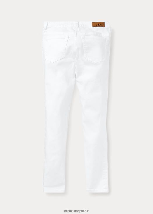 legging en jean aubrie 46T60T7179 enfants Ralph Lauren blanc