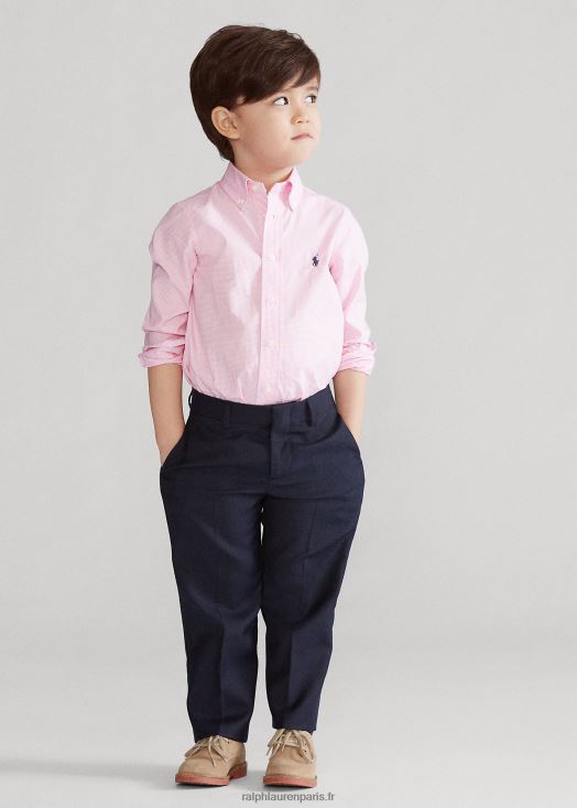 pantalon léger en laine 46T60T6445 enfants Ralph Lauren marine