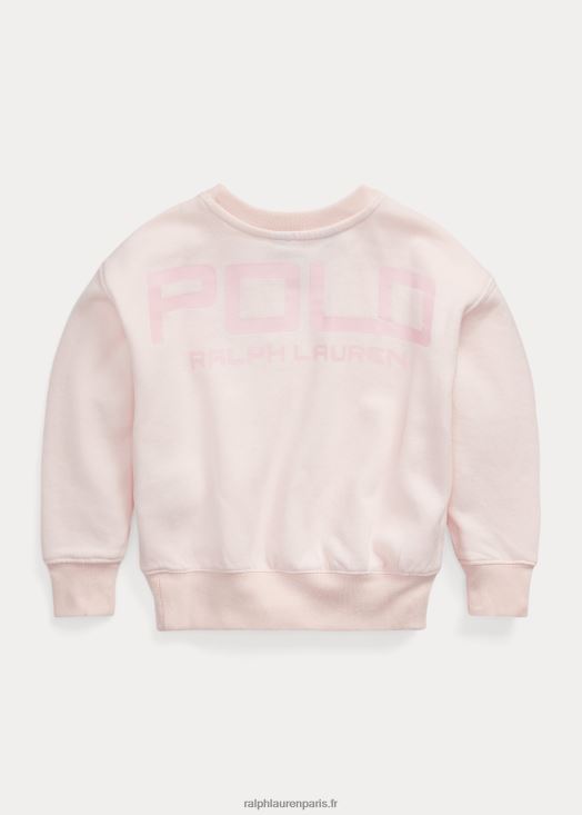 sweat à logo 46T60T7425 enfants Ralph Lauren rose acacia