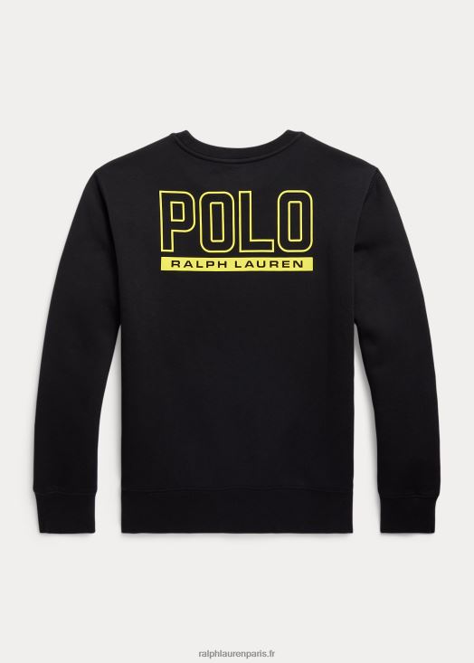 sweat à logo big pony 46T60T5973 enfants Ralph Lauren noir