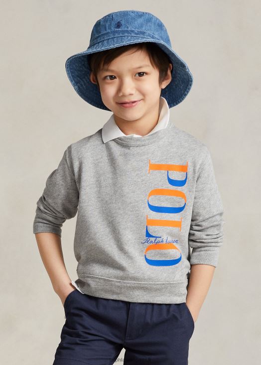 sweat à logo imprimé 46T60T6430 enfants Ralph Lauren andover bruyère