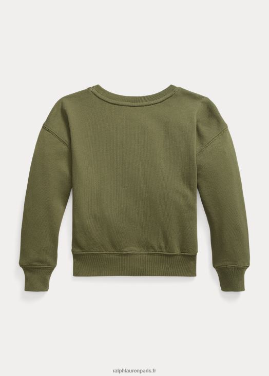 sweat à logo imprimé 46T60T9949 enfants Ralph Lauren sauge noire