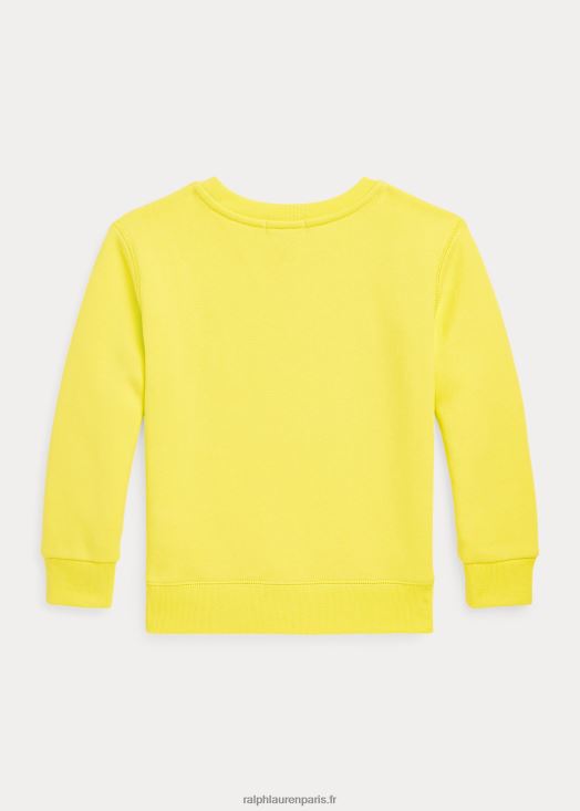 sweat polaire 46T60T5932 enfants Ralph Lauren laser jaune