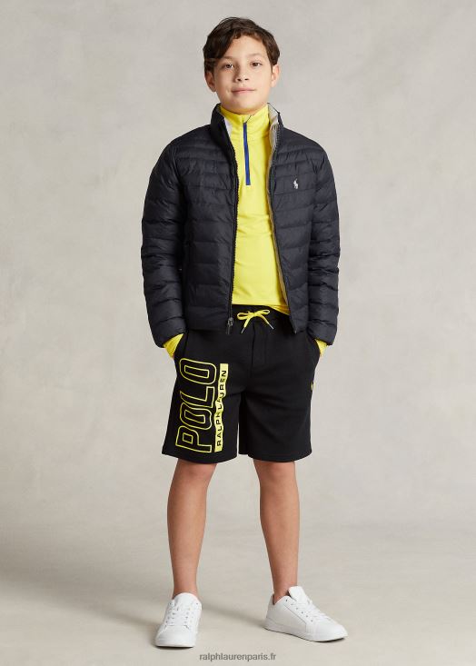 short à logo 46T60T5969 enfants Ralph Lauren noir