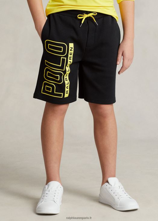 short à logo 46T60T5969 enfants Ralph Lauren noir