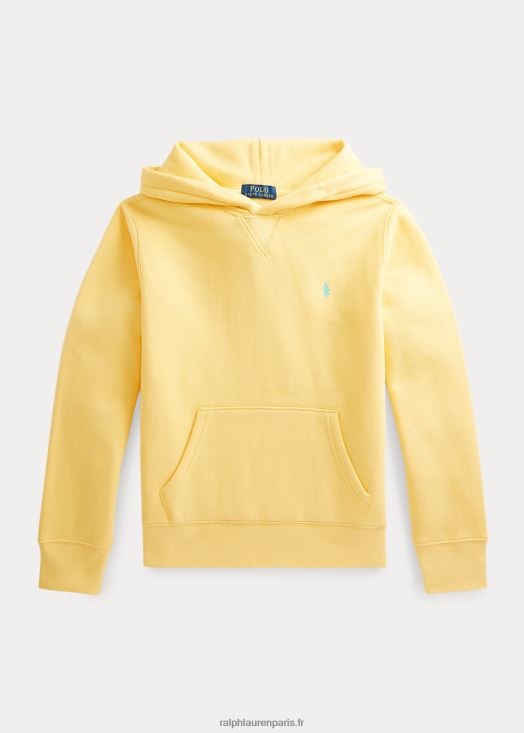 sweat à capuche polaire 46T60T6205 enfants Ralph Lauren maïs jaune