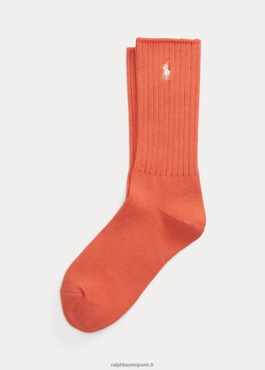 équipage chaussettes 46T60T5553 femmes Ralph Lauren orange