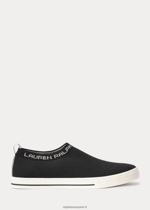 baskets à enfiler jordyn 46T60T5087 femmes Ralph Lauren noir