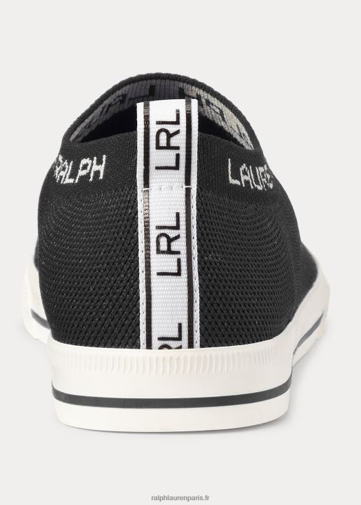 baskets à enfiler jordyn 46T60T5087 femmes Ralph Lauren noir