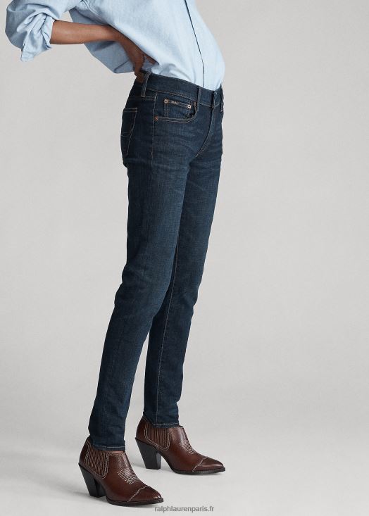 jean skinny tompkins 46T60T3340 femmes Ralph Lauren lavage serret