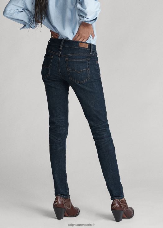 jean skinny tompkins 46T60T3340 femmes Ralph Lauren lavage serret