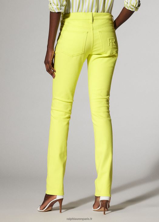 jean slim 160 46T60T3493 femmes Ralph Lauren citron