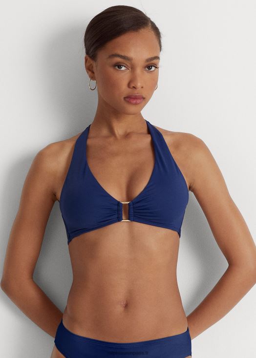 haut de bikini à dos nu 46T60T4215 femmes Ralph Lauren saphir