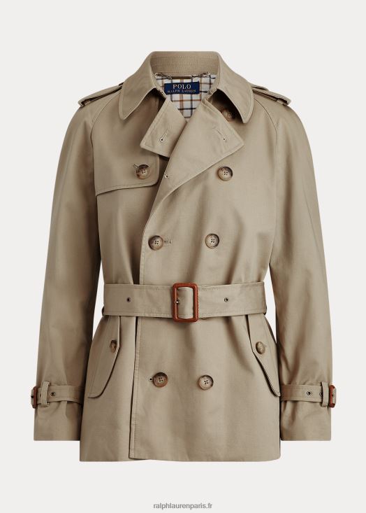 trench ceinturé en sergé 46T60T4759 femmes Ralph Lauren