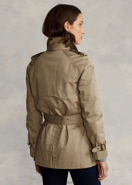 trench ceinturé en sergé 46T60T4759 femmes Ralph Lauren