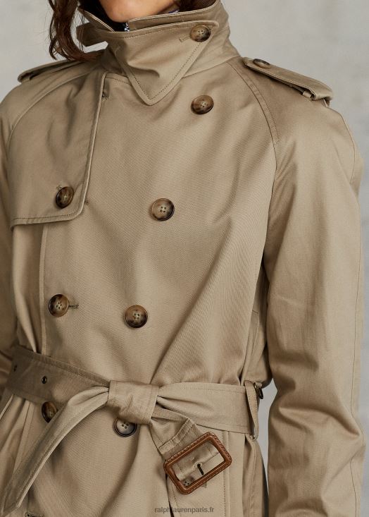 trench ceinturé en sergé 46T60T4759 femmes Ralph Lauren