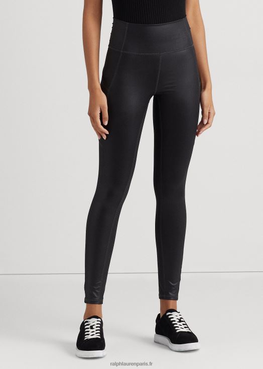 legging en jersey enduit 46T60T4170 femmes Ralph Lauren noir