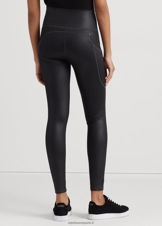 legging en jersey enduit 46T60T4170 femmes Ralph Lauren noir