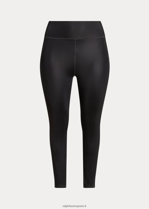 legging en jersey enduit 46T60T4713 femmes Ralph Lauren noir