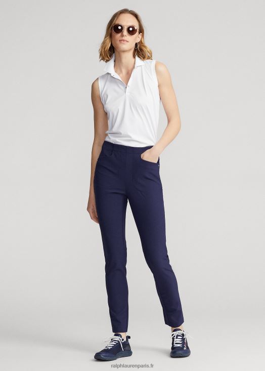 pantalon de sport extensible 46T60T3684 femmes Ralph Lauren marine