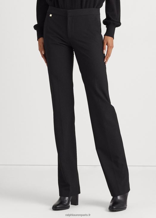 pantalon droit 46T60T9458 femmes Ralph Lauren noir