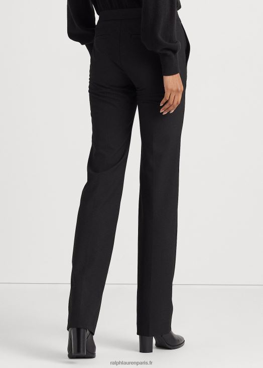 pantalon droit 46T60T9458 femmes Ralph Lauren noir