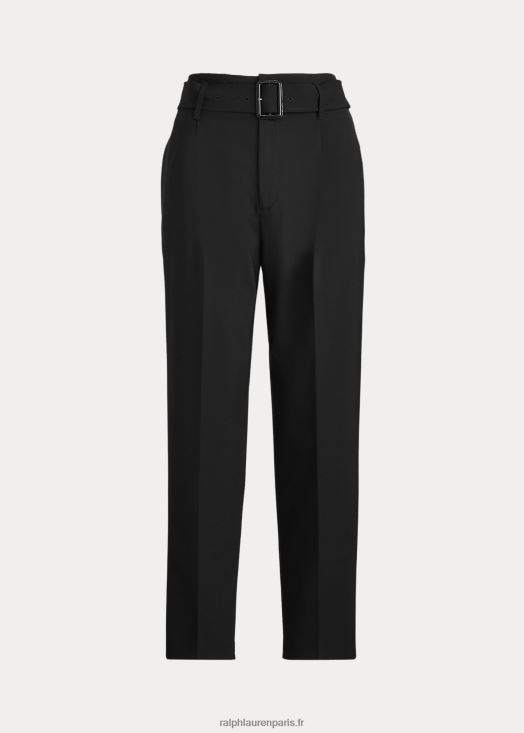 pantalon droit à ceinture 46T60T4758 femmes Ralph Lauren