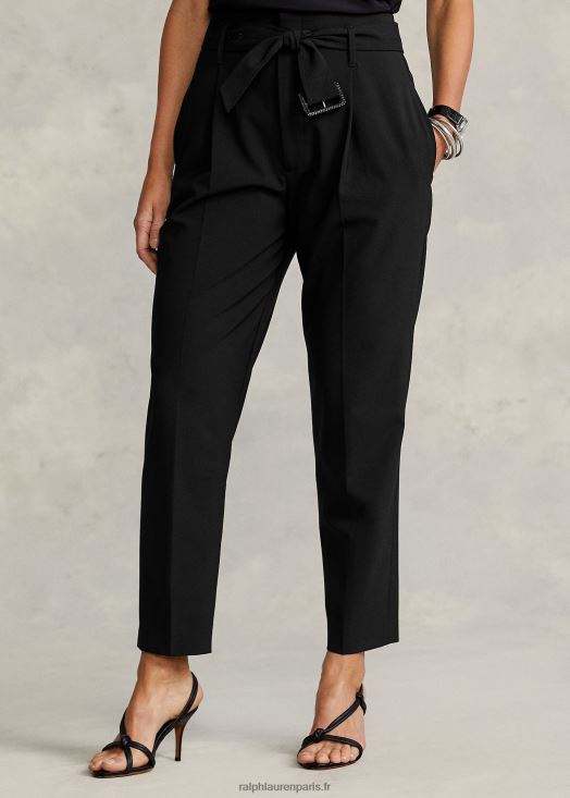 pantalon droit à ceinture 46T60T4758 femmes Ralph Lauren