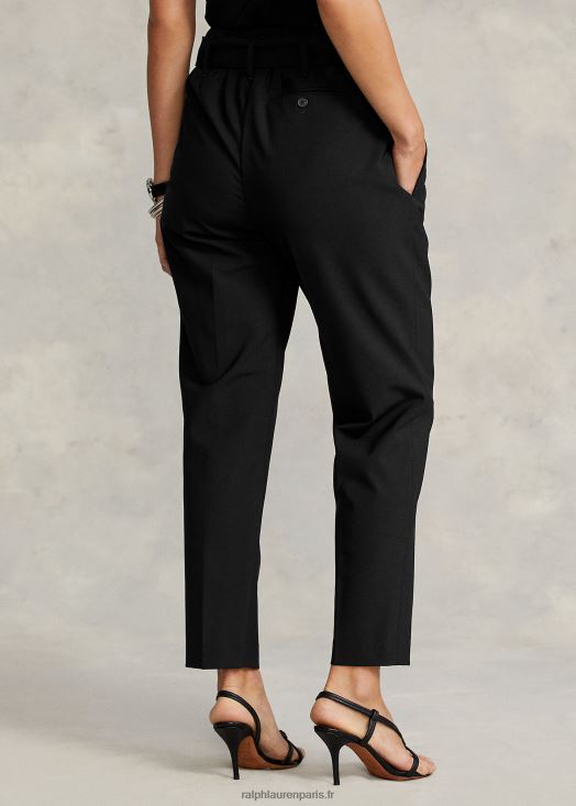 pantalon droit à ceinture 46T60T4758 femmes Ralph Lauren