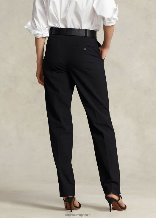 pantalon droit stretch 46T60T4756 femmes Ralph Lauren noir