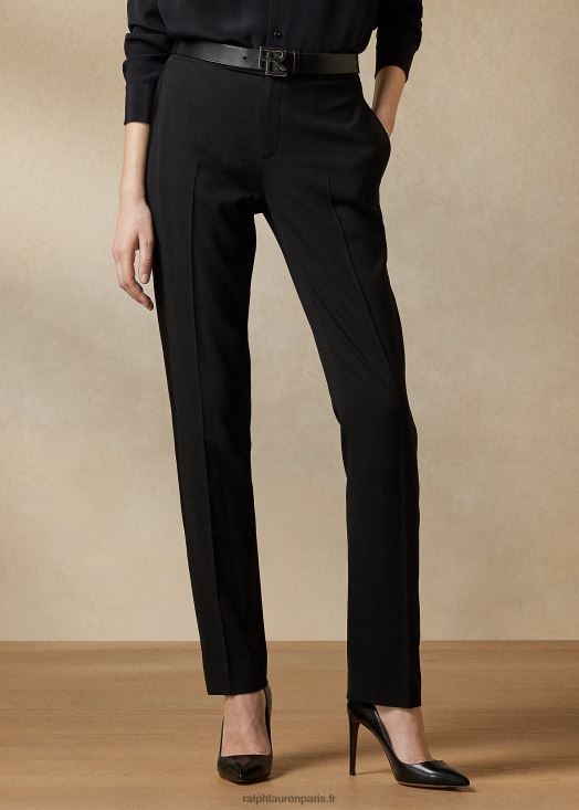 pantalon en laine seth 46T60T3464 femmes Ralph Lauren noir