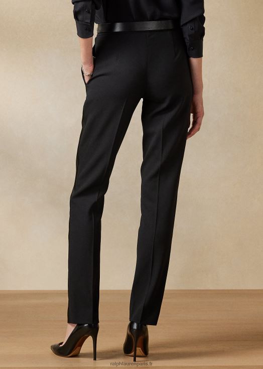 pantalon en laine seth 46T60T3464 femmes Ralph Lauren noir