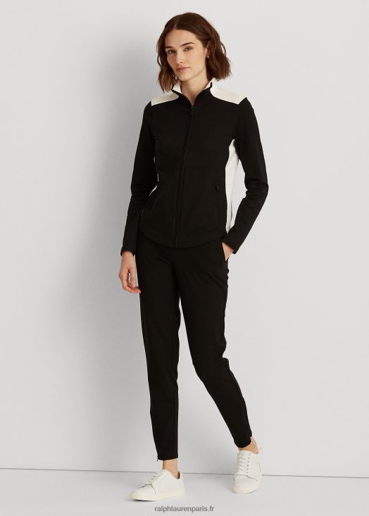 pantalon à la cheville en jersey 46T60T4249 femmes Ralph Lauren noir