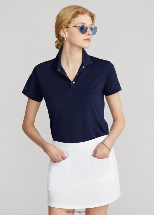 polo en piqué coupe classique 46T60T3751 femmes Ralph Lauren marine