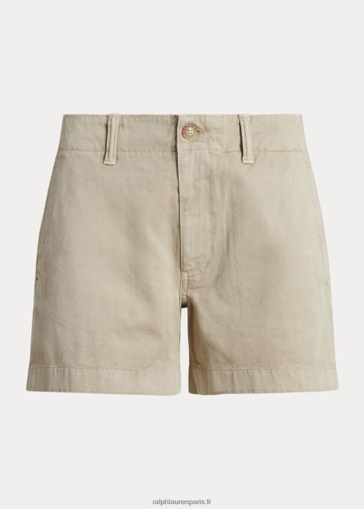 short chino 46T60T2910 femmes Ralph Lauren sable