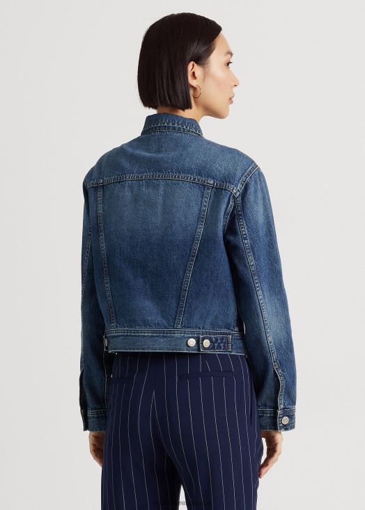 veste de camionneur en jean 46T60T4033 femmes Ralph Lauren