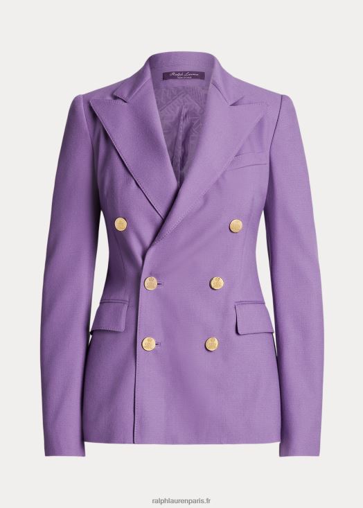 veste en cachemire camden 46T60T3452 femmes Ralph Lauren lilas