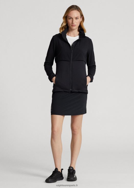 veste hybride à capuche repliable 46T60T3742 femmes Ralph Lauren noir