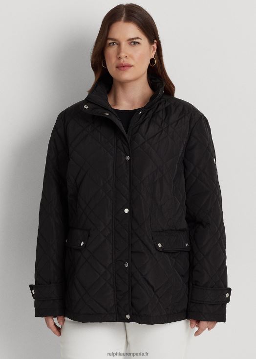 veste matelassée à col montant 46T60T4706 femmes Ralph Lauren noir