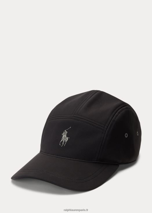 casquette à cinq panneaux interlock 46T60T2504 Hommes Ralph Lauren noir